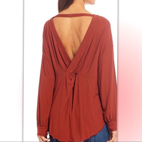 FREE People Shimmy Shake Top In Cowboy - Picture 3 of 10